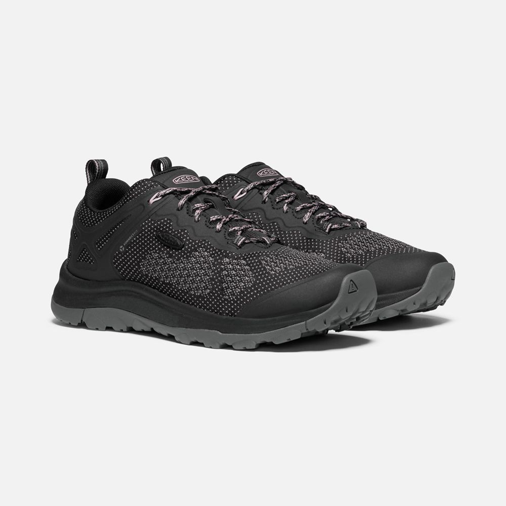 Keen Sneakers Dam Svarta - Terradora Ii Vent Shoes - 781450CKF
